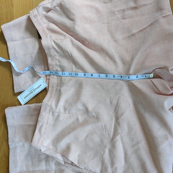 NWT Alfred Dunner Apricot Pink Classic Fit Pants size 22W - Picture 6 of 9